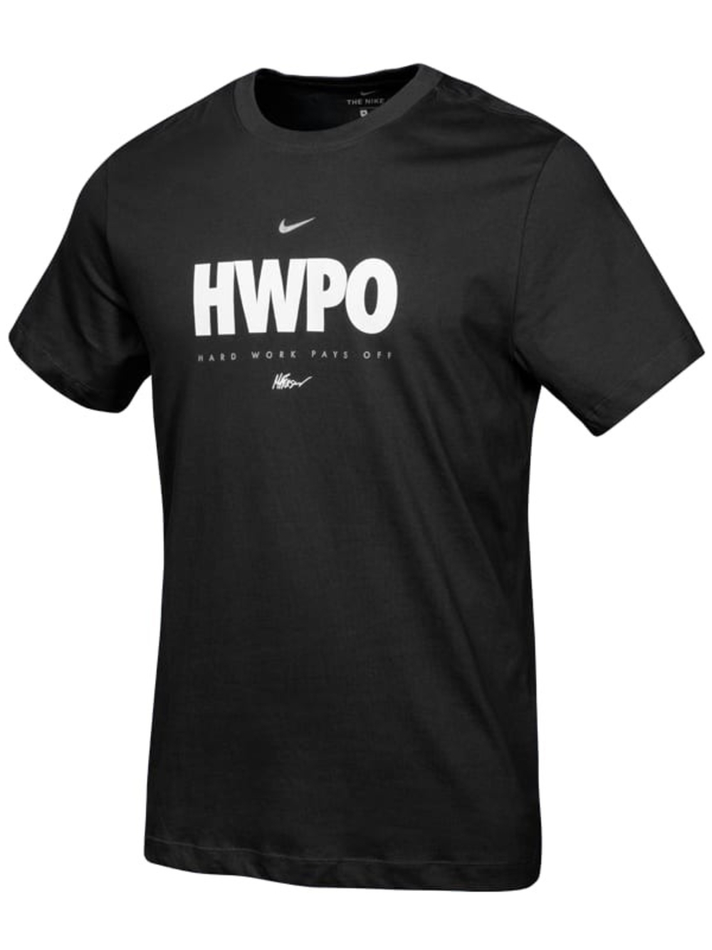 Nike HWPO Black Graphic Tee Dri Fit Sz Small